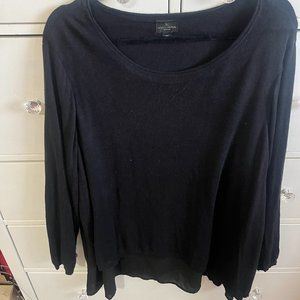 Plus Size Black Sweater